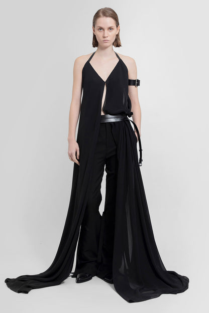 Antonioli ANN DEMEULEMEESTER WOMAN BLACK TOPS Smaltimento dello stoccaggio