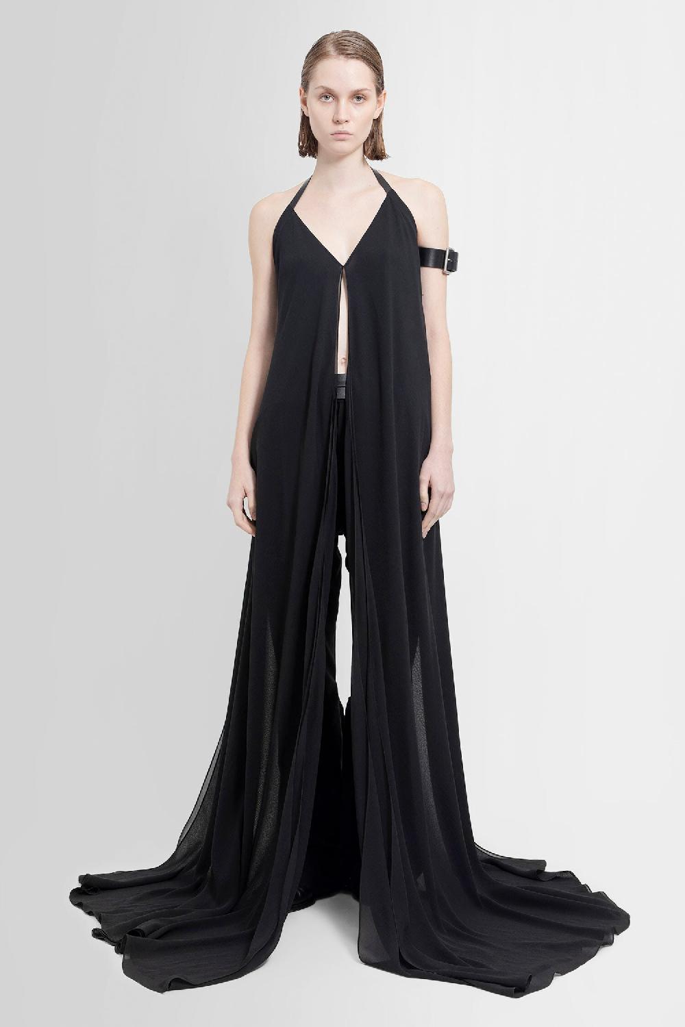 Antonioli ANN DEMEULEMEESTER WOMAN BLACK TOPS Smaltimento dello stoccaggio