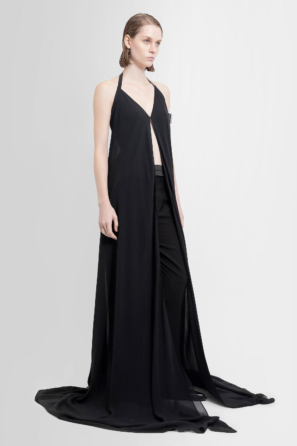 Antonioli ANN DEMEULEMEESTER WOMAN BLACK TOPS Smaltimento dello stoccaggio