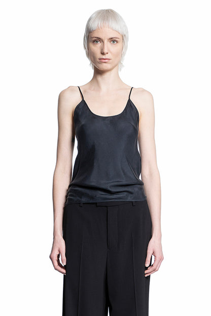 Antonioli ANN DEMEULEMEESTER WOMAN BLACK TOPS Offerta migliore