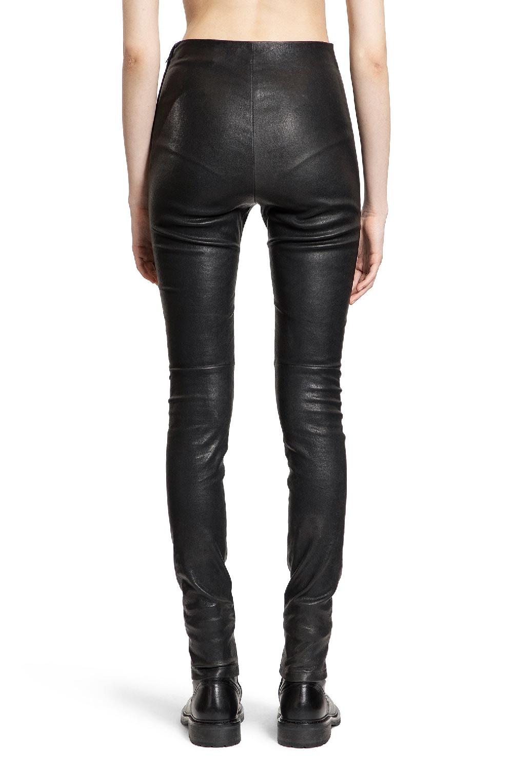 Antonioli ANN DEMEULEMEESTER WOMAN BLACK TROUSERS Offerte esclusive