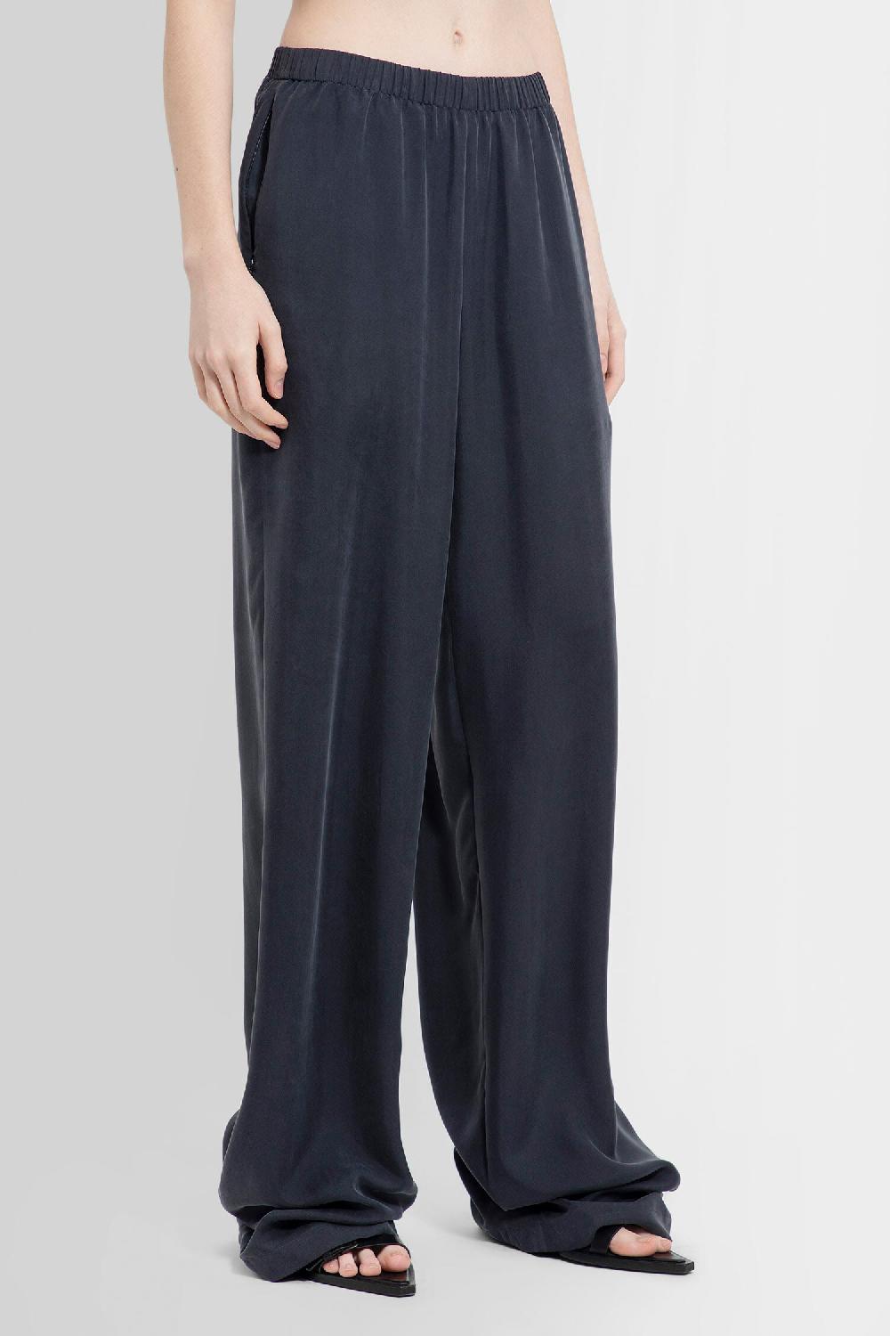 Antonioli ANN DEMEULEMEESTER WOMAN BLACK TROUSERS Lightning offer