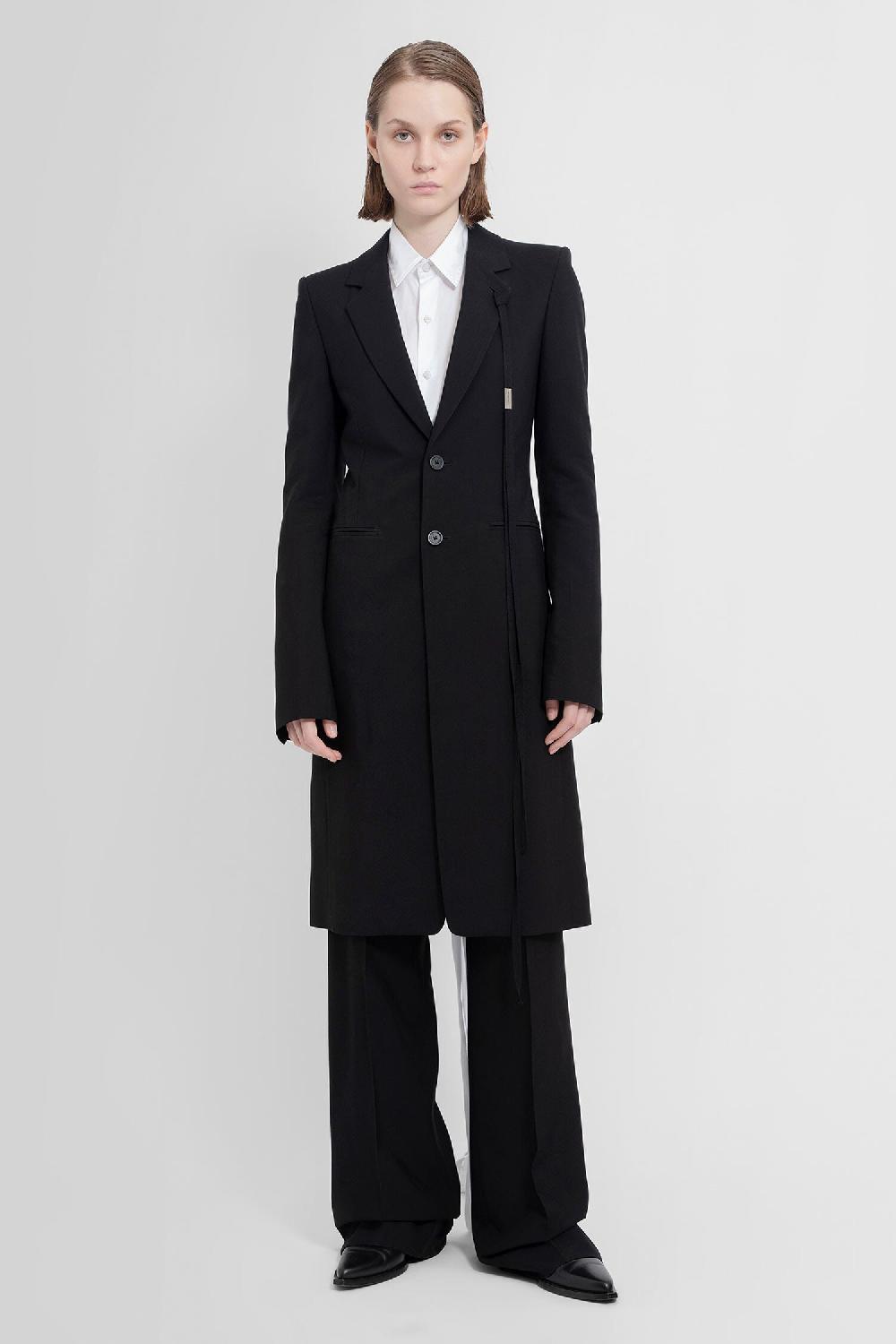 Antonioli ANN DEMEULEMEESTER WOMAN BLACK TROUSERS Grandi sconti