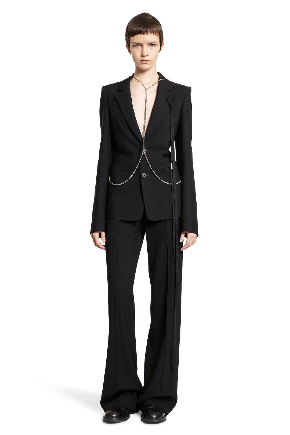Antonioli ANN DEMEULEMEESTER WOMAN BLACK TROUSERS Nuovi prodotti