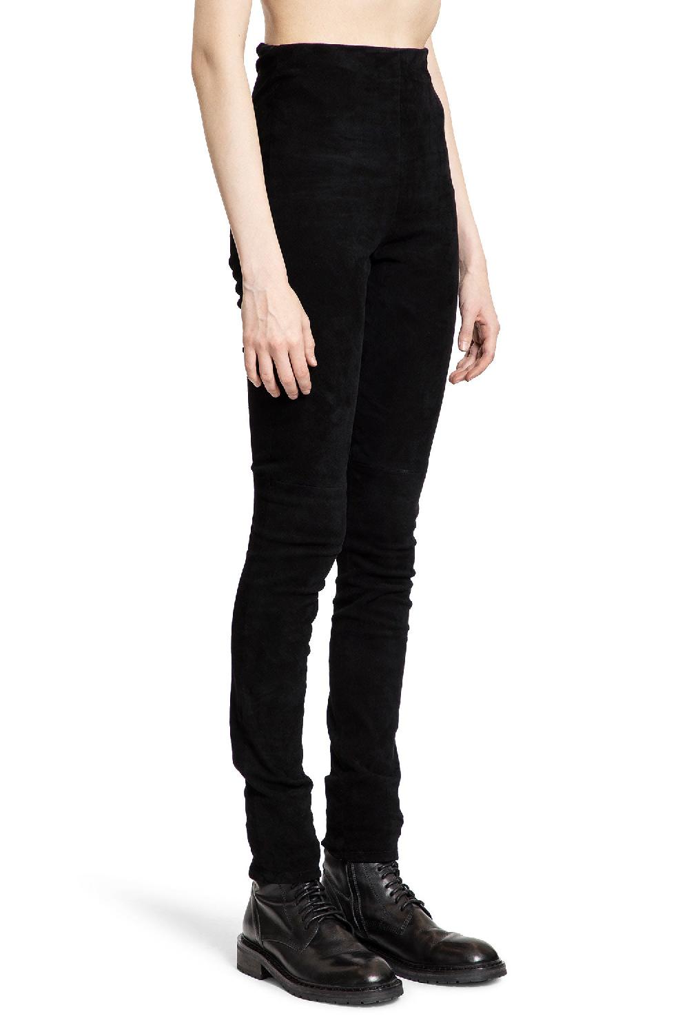 Antonioli ANN DEMEULEMEESTER WOMAN BLACK TROUSERS Bestseller