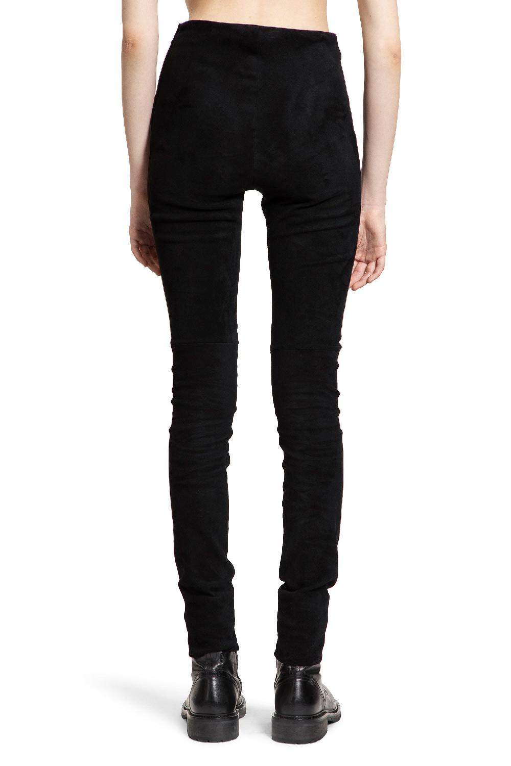 Antonioli ANN DEMEULEMEESTER WOMAN BLACK TROUSERS Bestseller