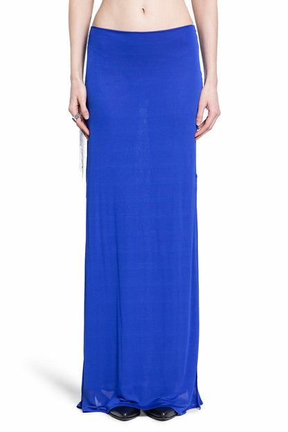 Antonioli ANN DEMEULEMEESTER WOMAN BLUE SKIRTS Sconti VIP