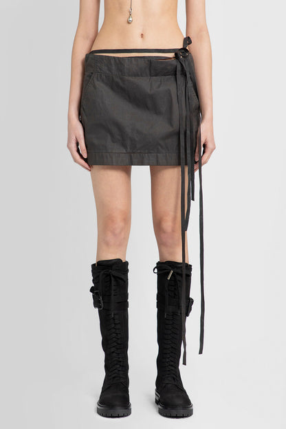 Antonioli ANN DEMEULEMEESTER WOMAN BROWN SKIRTS Prezzo basso