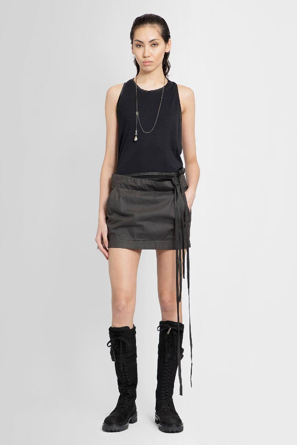 Antonioli ANN DEMEULEMEESTER WOMAN BROWN SKIRTS Prezzo basso