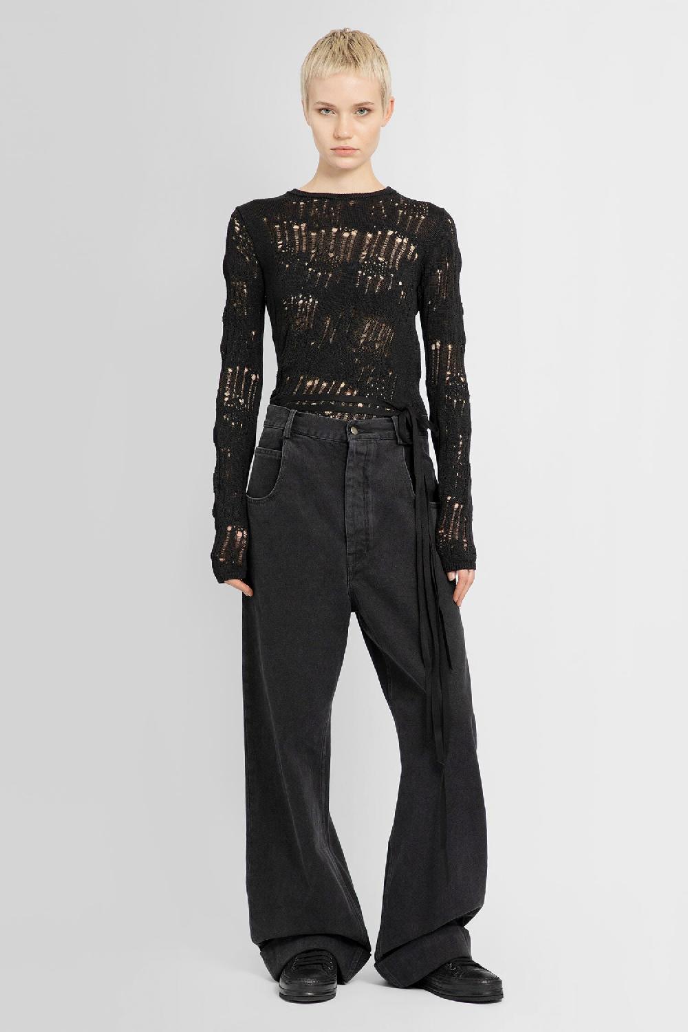 Antonioli ANN DEMEULEMEESTER WOMAN GREY JEANS Ritorno libero