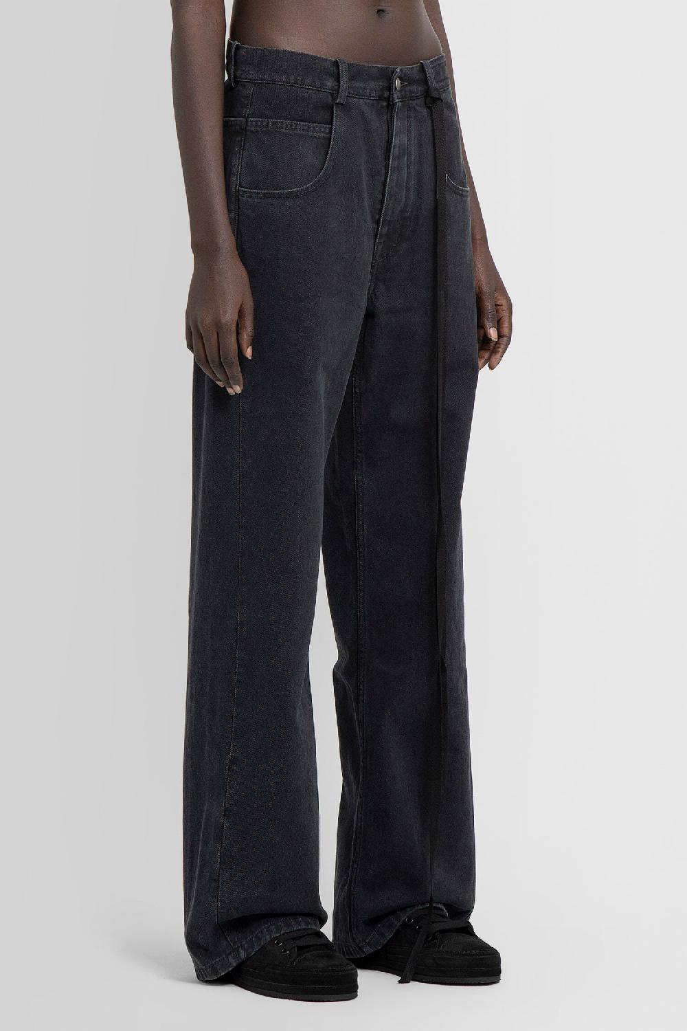 Antonioli ANN DEMEULEMEESTER WOMAN GREY JEANS Rilascio limitato