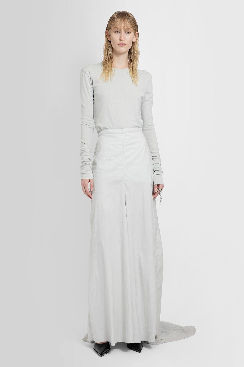 Antonioli ANN DEMEULEMEESTER WOMAN GREY SKIRTS ACQUISTA ORA