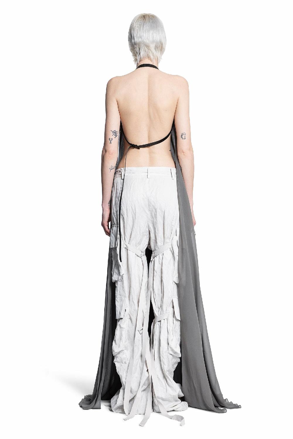 Antonioli ANN DEMEULEMEESTER WOMAN GREY TOPS Latest stili