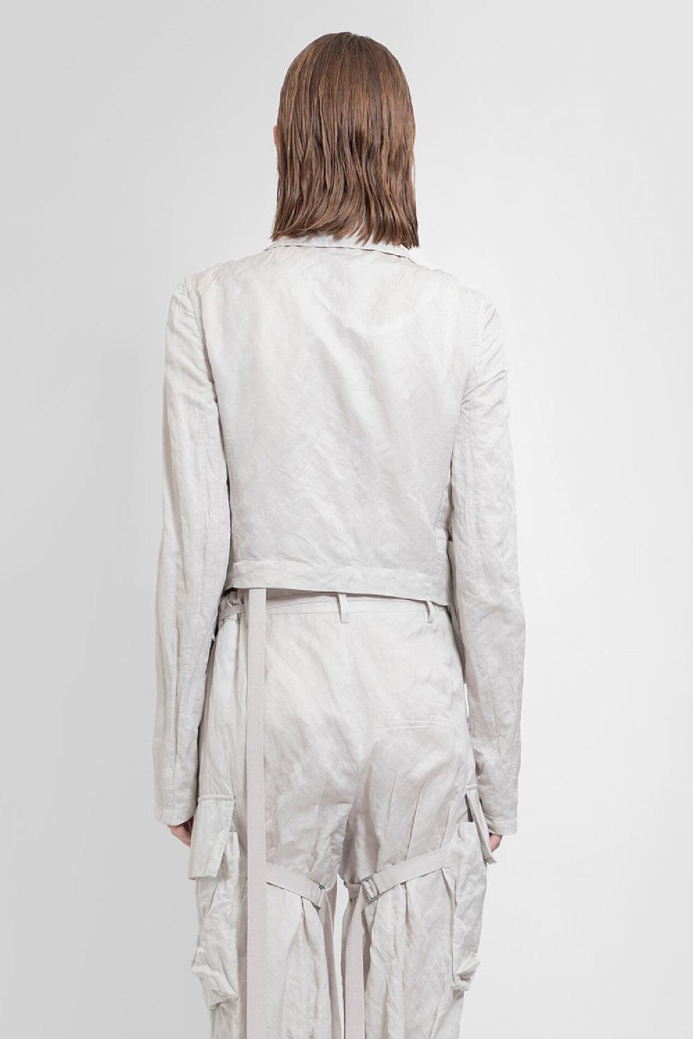 Antonioli ANN DEMEULEMEESTER WOMAN OFF-WHITE JACKETS Ultimi due giorni