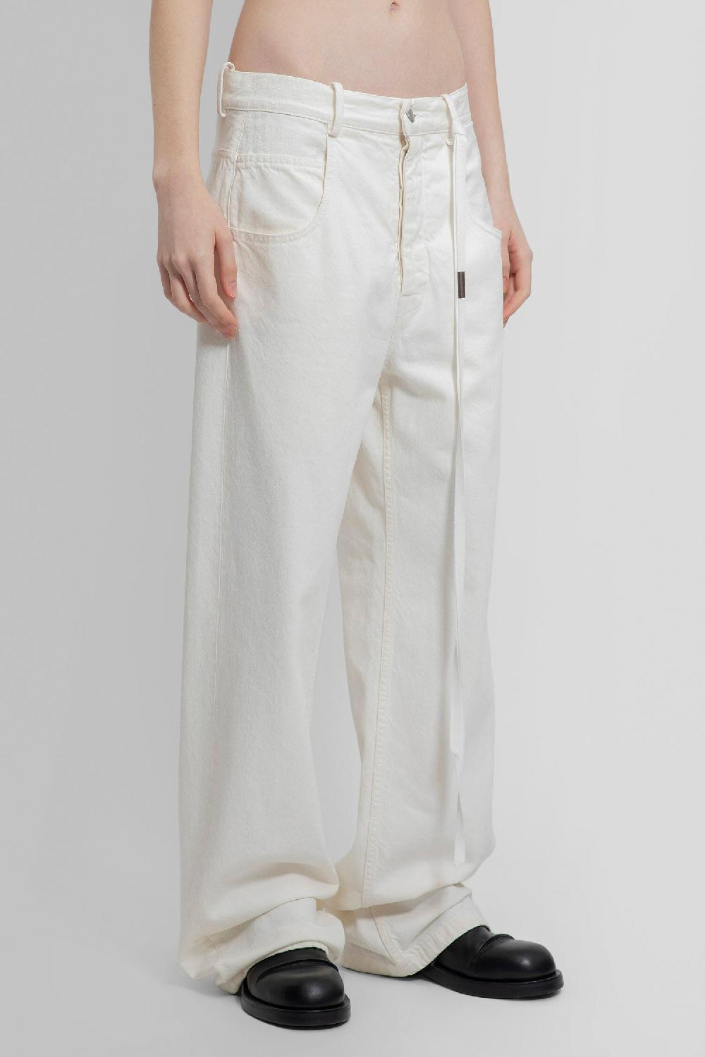 Antonioli ANN DEMEULEMEESTER WOMAN WHITE JEANS Discount Store per i nuovi prodotti