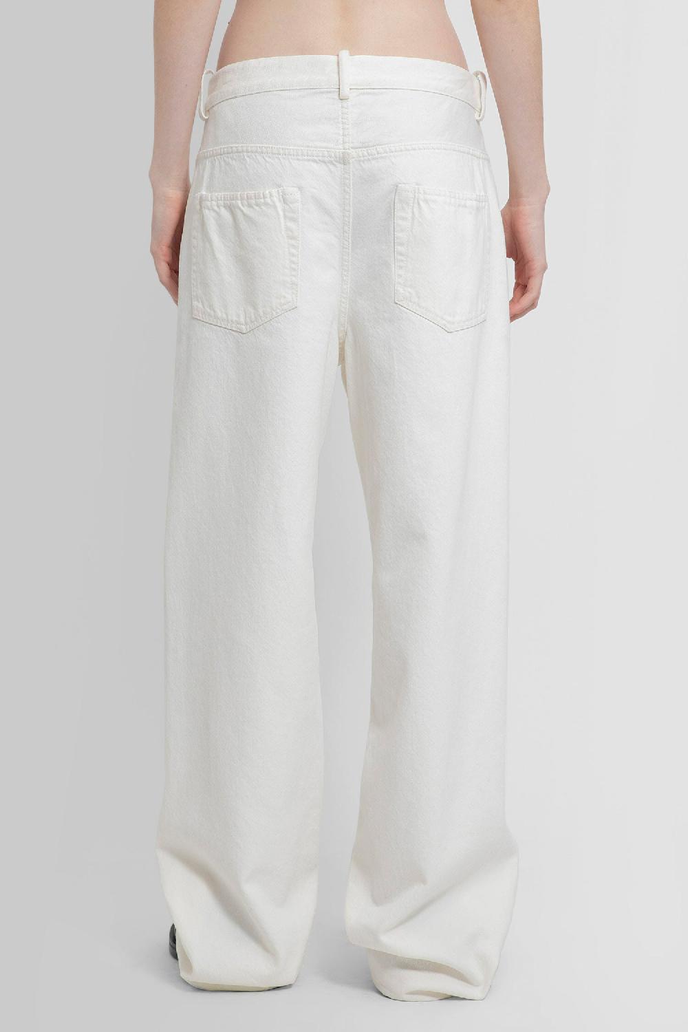 Antonioli ANN DEMEULEMEESTER WOMAN WHITE JEANS Discount Store per i nuovi prodotti