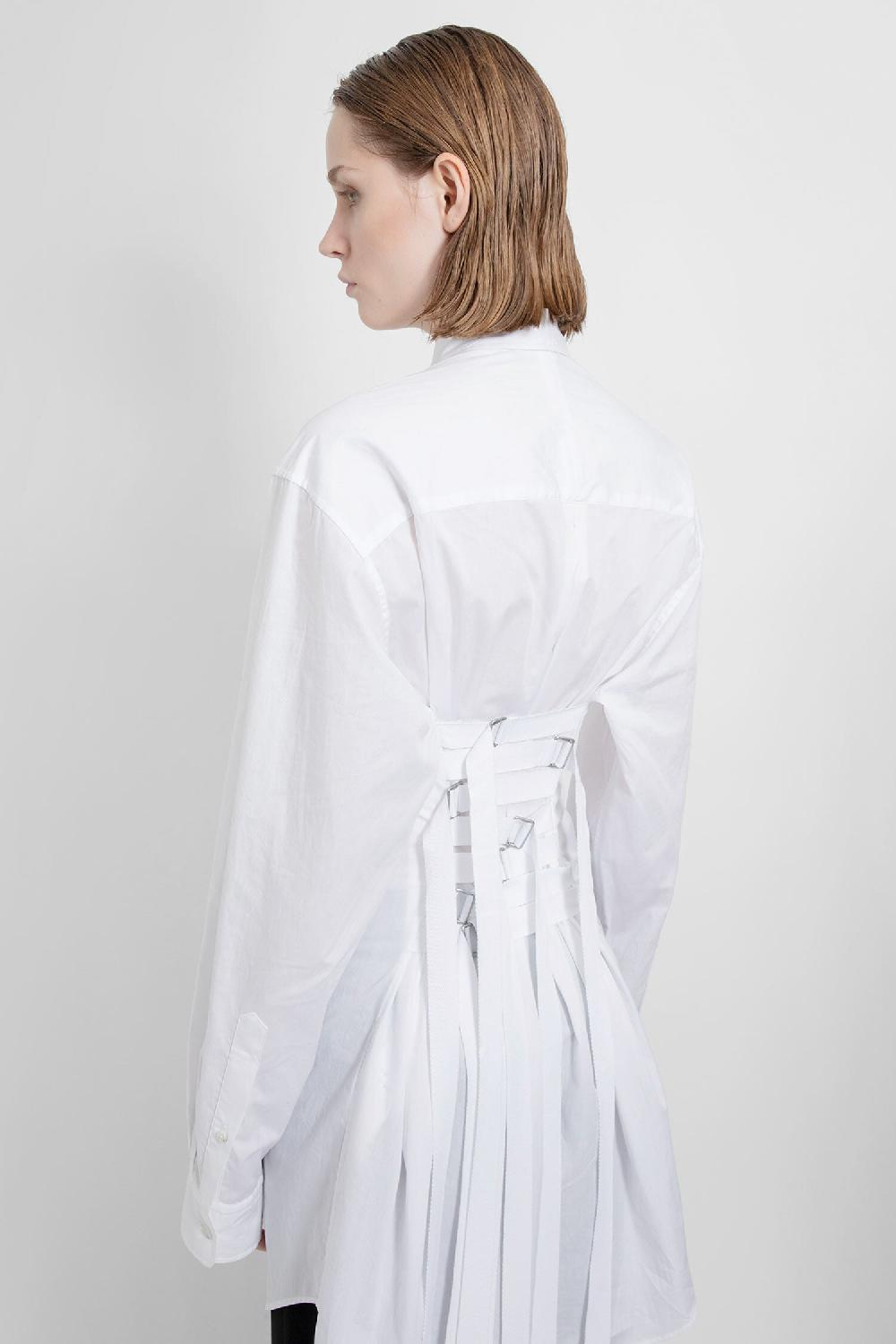 Antonioli ANN DEMEULEMEESTER WOMAN WHITE SHIRTS Super sconto