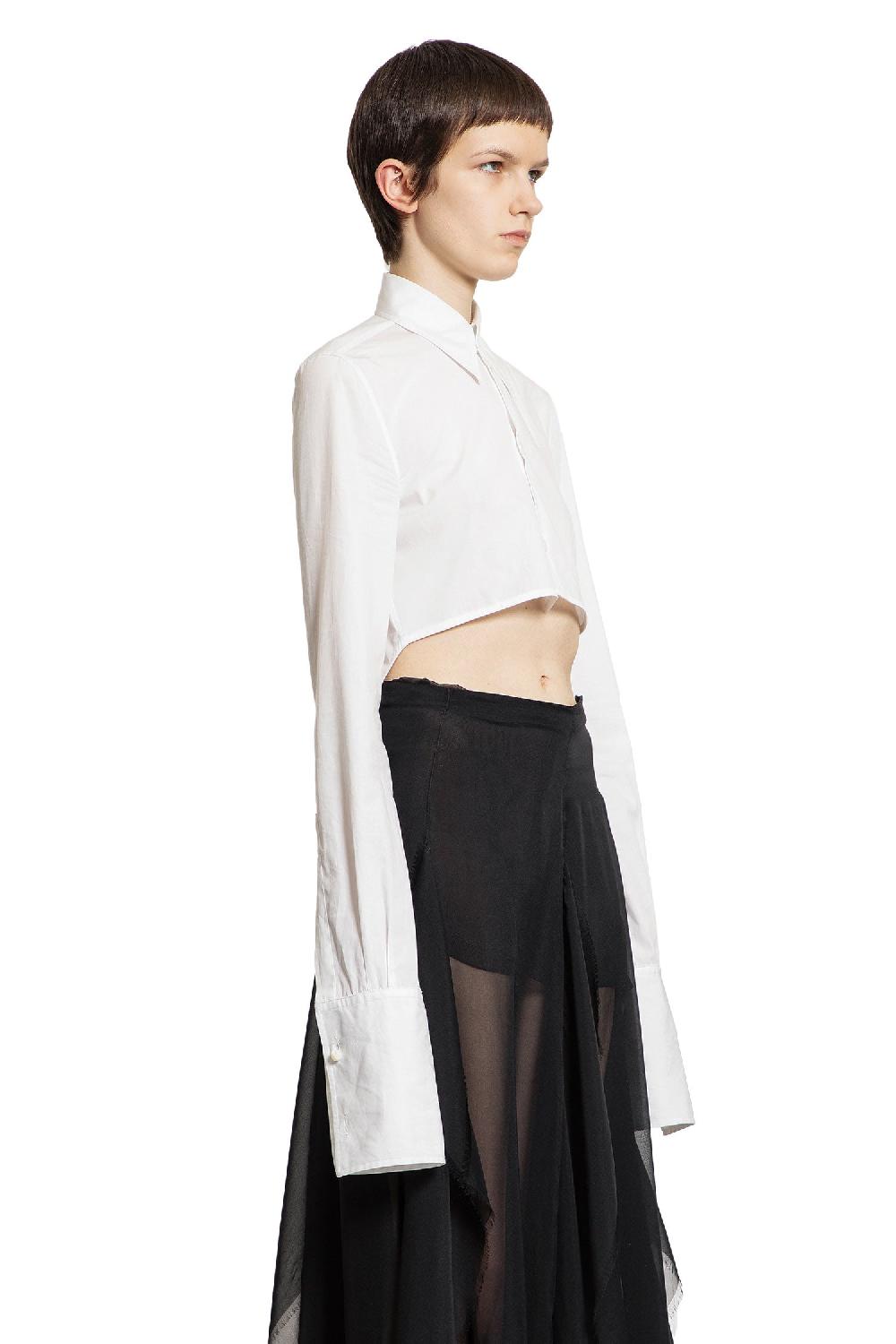 Antonioli ANN DEMEULEMEESTER WOMAN WHITE SHIRTS 50% di sconto con spedizione gratuita