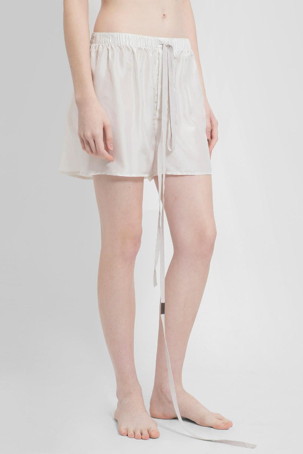 Antonioli ANN DEMEULEMEESTER WOMAN WHITE SHORTS Officina