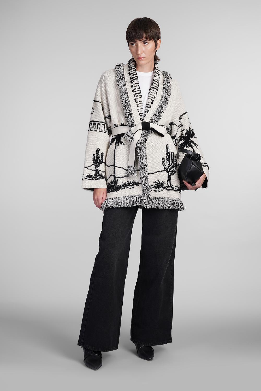 Deliberti Alanui Cardigan in cashmere beige cod. 408023 - Deliberti The Luxury Shopping Spedizione Gratuita