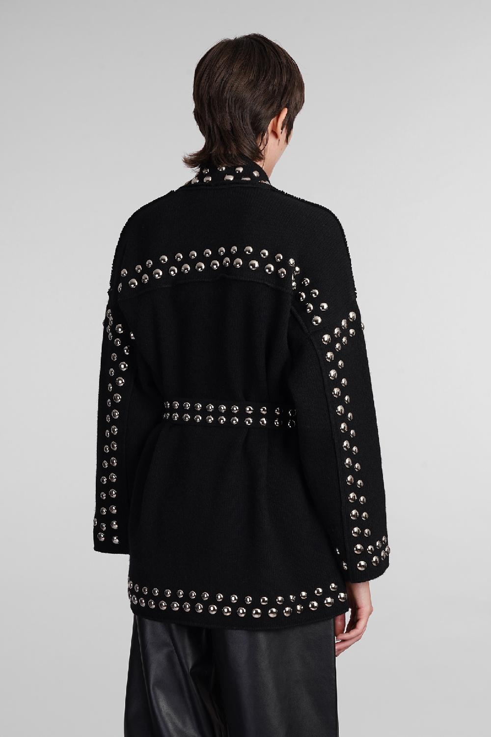 Deliberti Alanui Cardigan in lana nera cod. 409056 - Deliberti The Luxury Shopping Pezzi Unici
