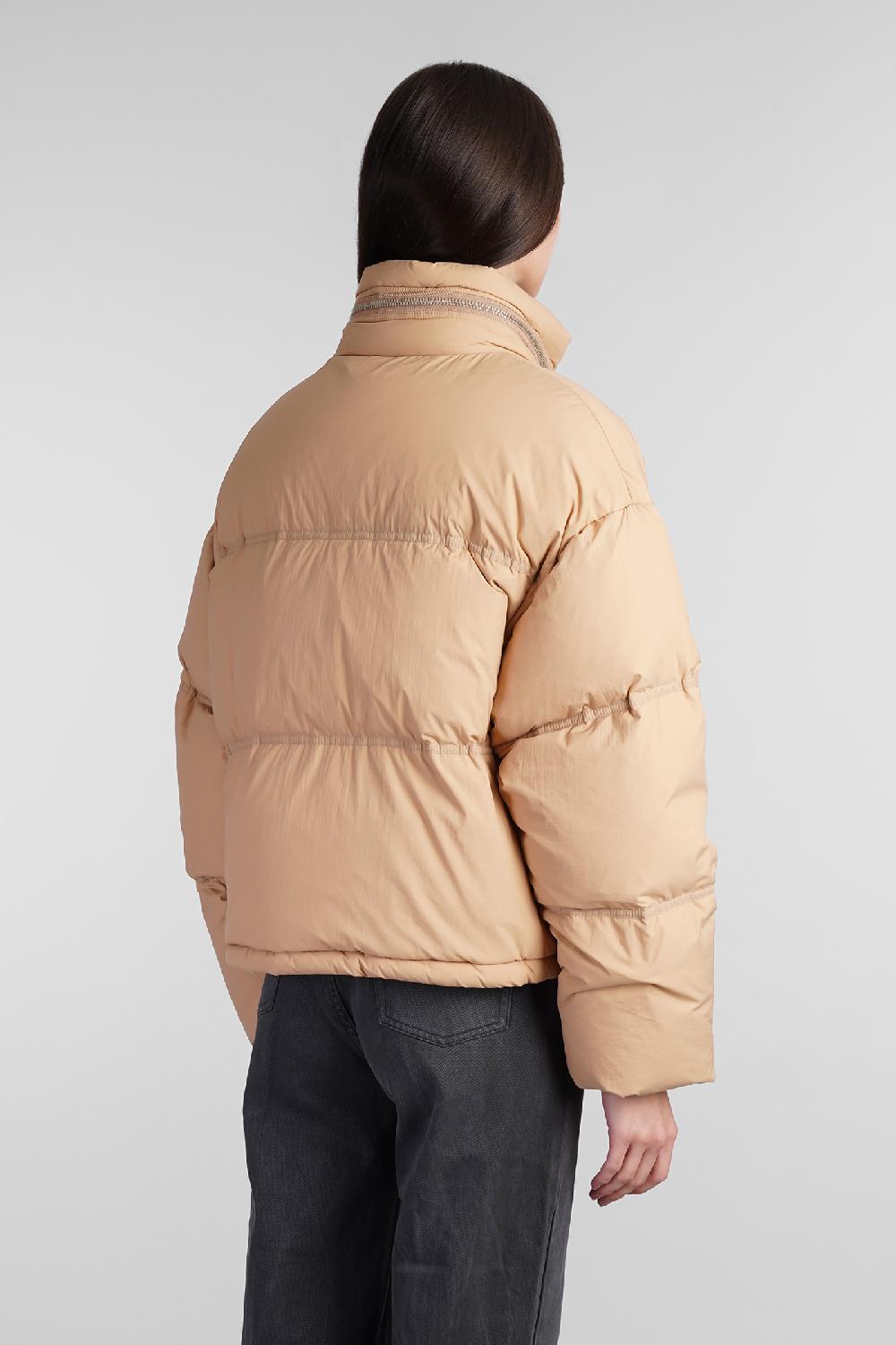 Deliberti Ami Paris Piumino in poliammide beige cod. 409143 - Deliberti The Luxury Shopping Convenienza