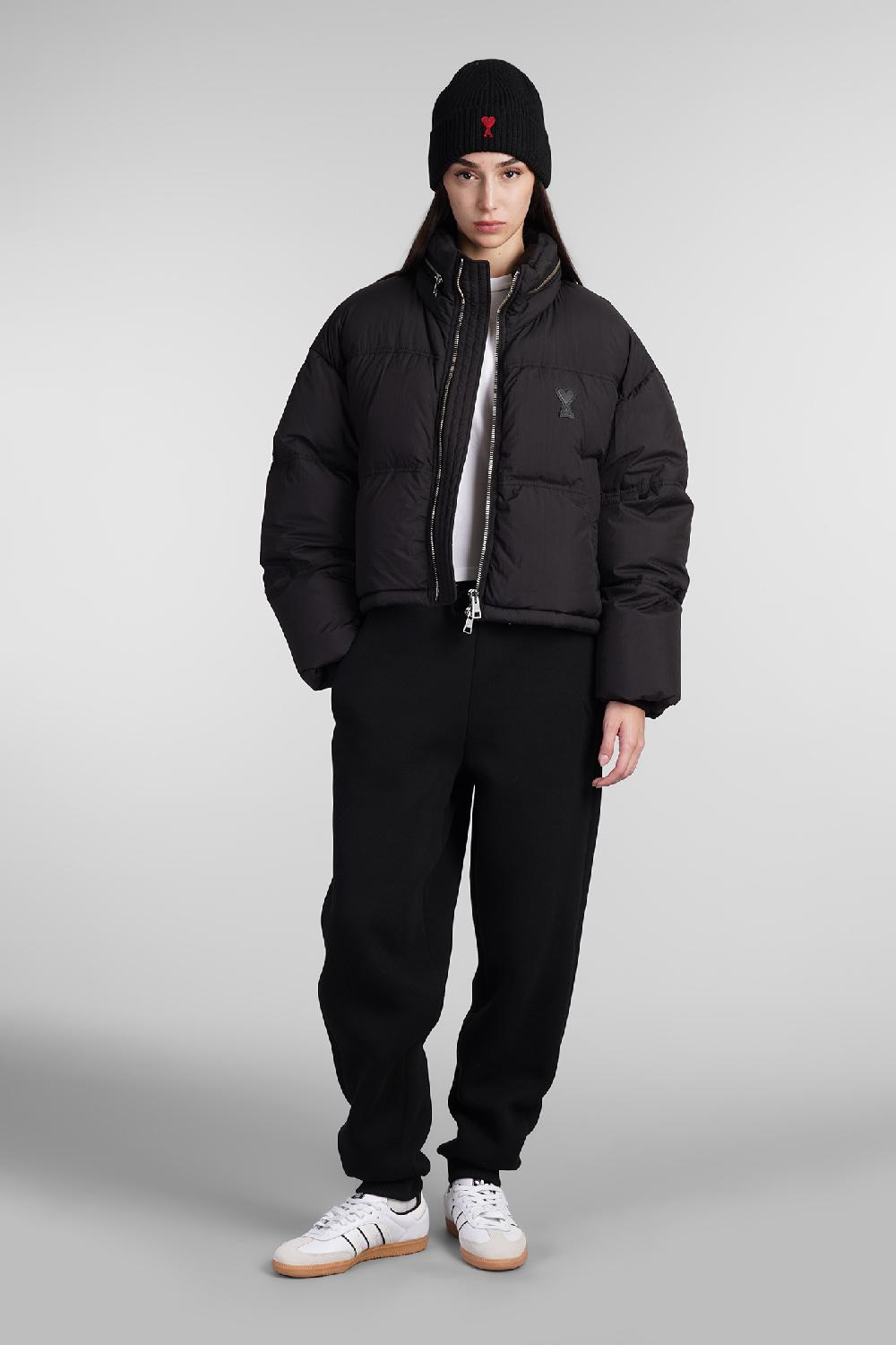 Deliberti Ami Paris Piumino in poliammide nera cod. 406932 - Deliberti The Luxury Shopping Sconto