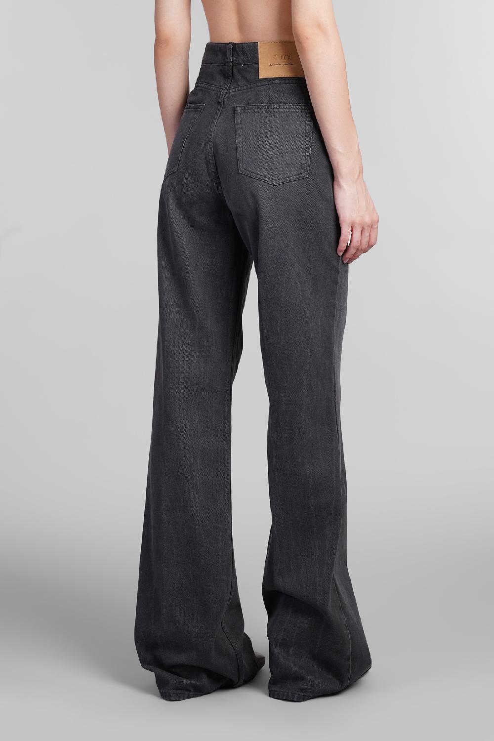 Deliberti Ami Paris Jeans in cotone nero cod. 405009 - Deliberti The Luxury Shopping Saldi