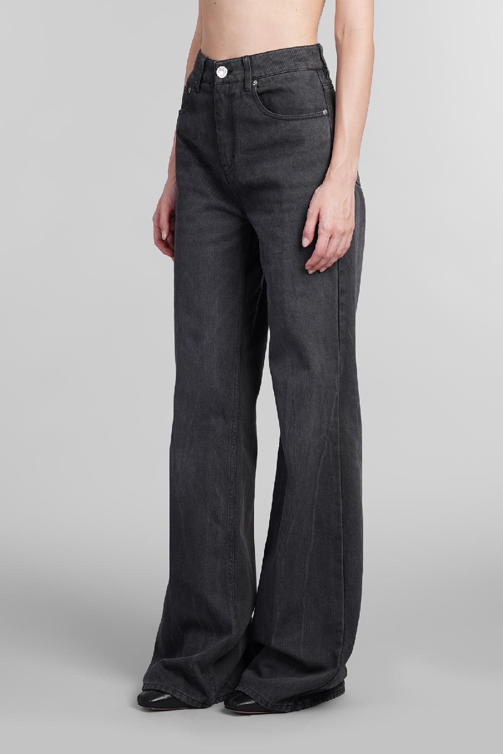 Deliberti Ami Paris Jeans in cotone nero cod. 405009 - Deliberti The Luxury Shopping Saldi