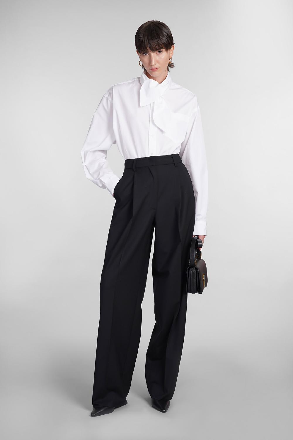 Deliberti Ami Paris Camicia in cotone bianco cod. 402084 - Deliberti The Luxury Shopping I Più Venduti