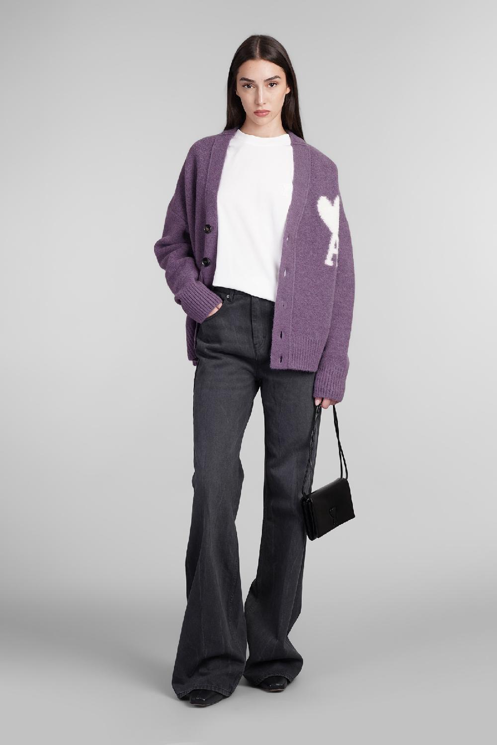 Deliberti Ami Paris T-shirt in cotone bianco cod. 403274 - Deliberti The Luxury Shopping In Saldo