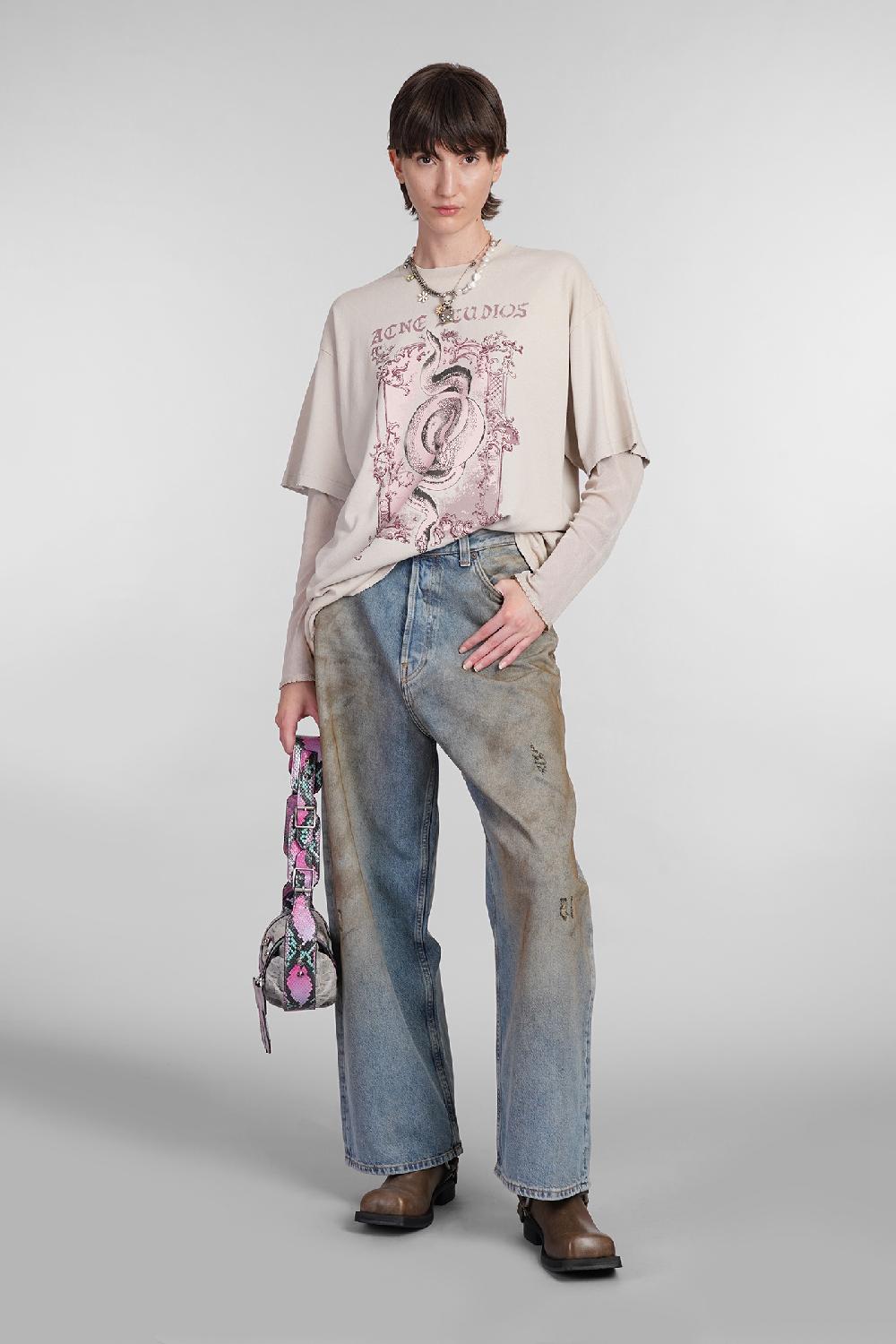 Deliberti Acne Studios Jeans in denim blu cod. 402971 - Deliberti The Luxury Shopping Italy