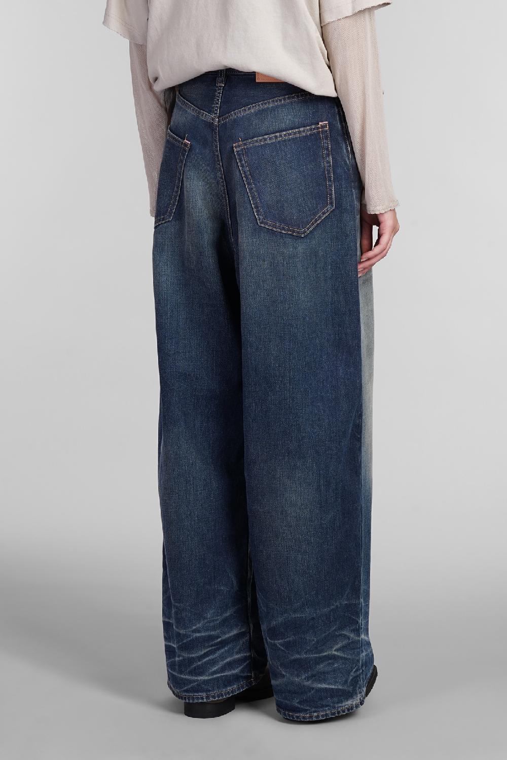Deliberti Acne Studios Jeans in cotone blu cod. 403409 - Deliberti The Luxury Shopping Nuovo