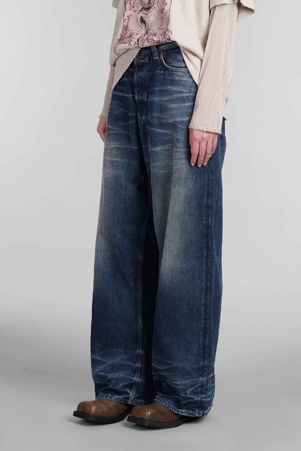 Deliberti Acne Studios Jeans in cotone blu cod. 403409 - Deliberti The Luxury Shopping Nuovo