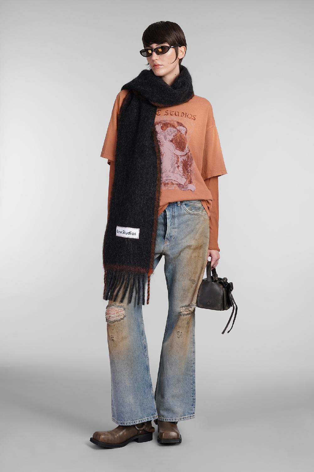 Deliberti Acne Studios Jeans in cotone celeste cod. 402626 - Deliberti The Luxury Shopping Spedizione Gratuita