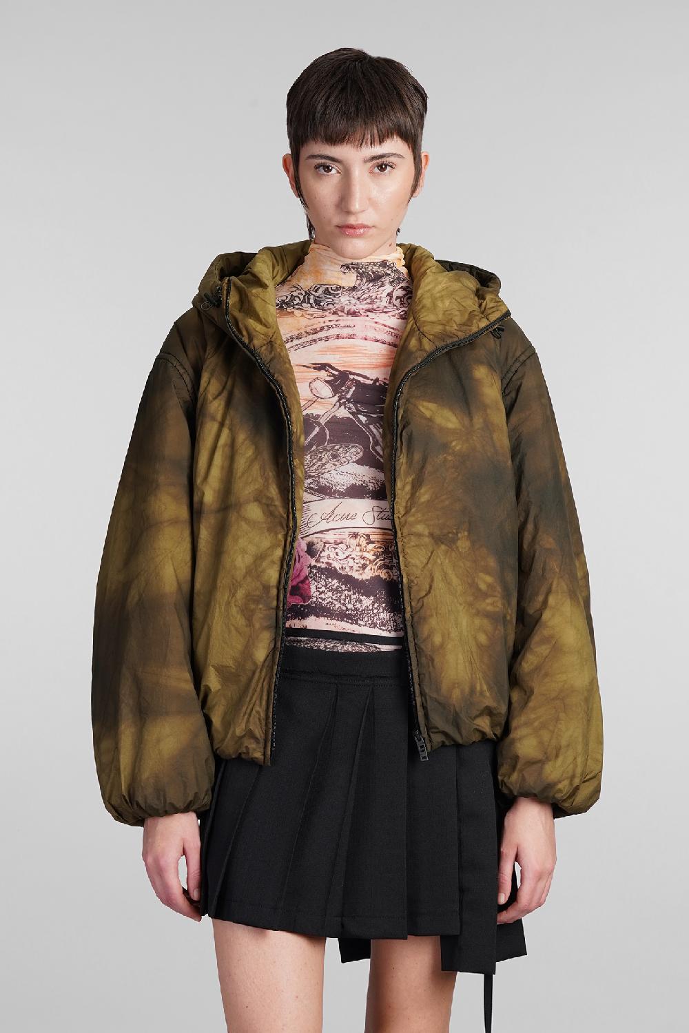 Deliberti Acne Studios Piumino in poliestere marrone cod. 409212 - Deliberti The Luxury Shopping