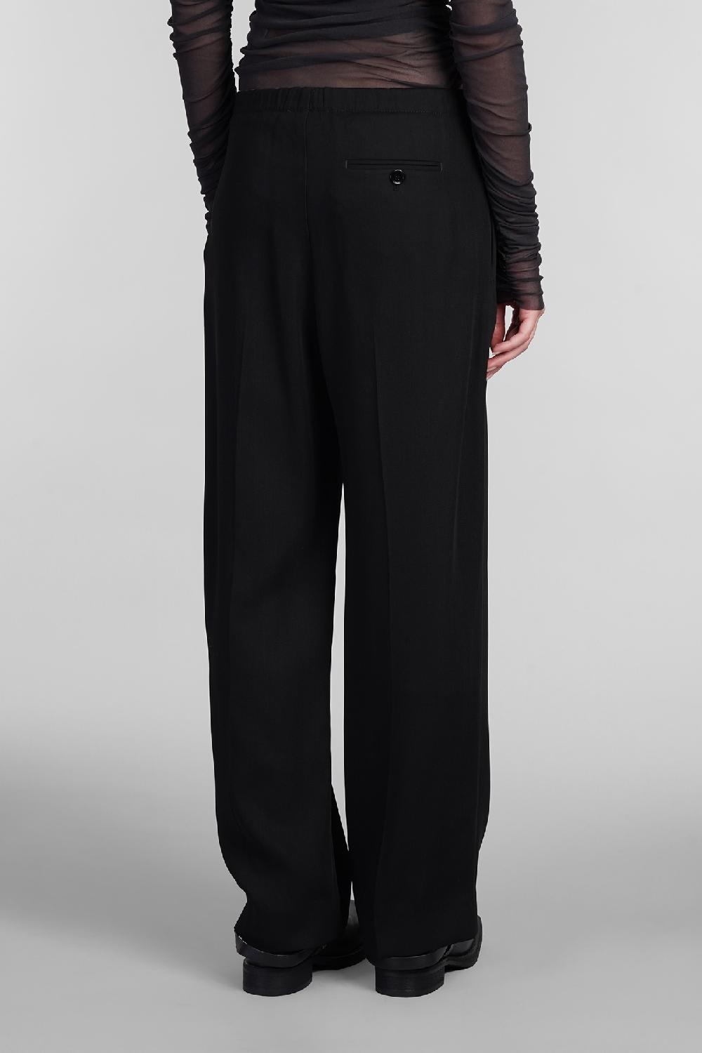 Deliberti Acne Studios Pantalone in lana nera cod. 403410 - Deliberti The Luxury Shopping Fino Al -60%