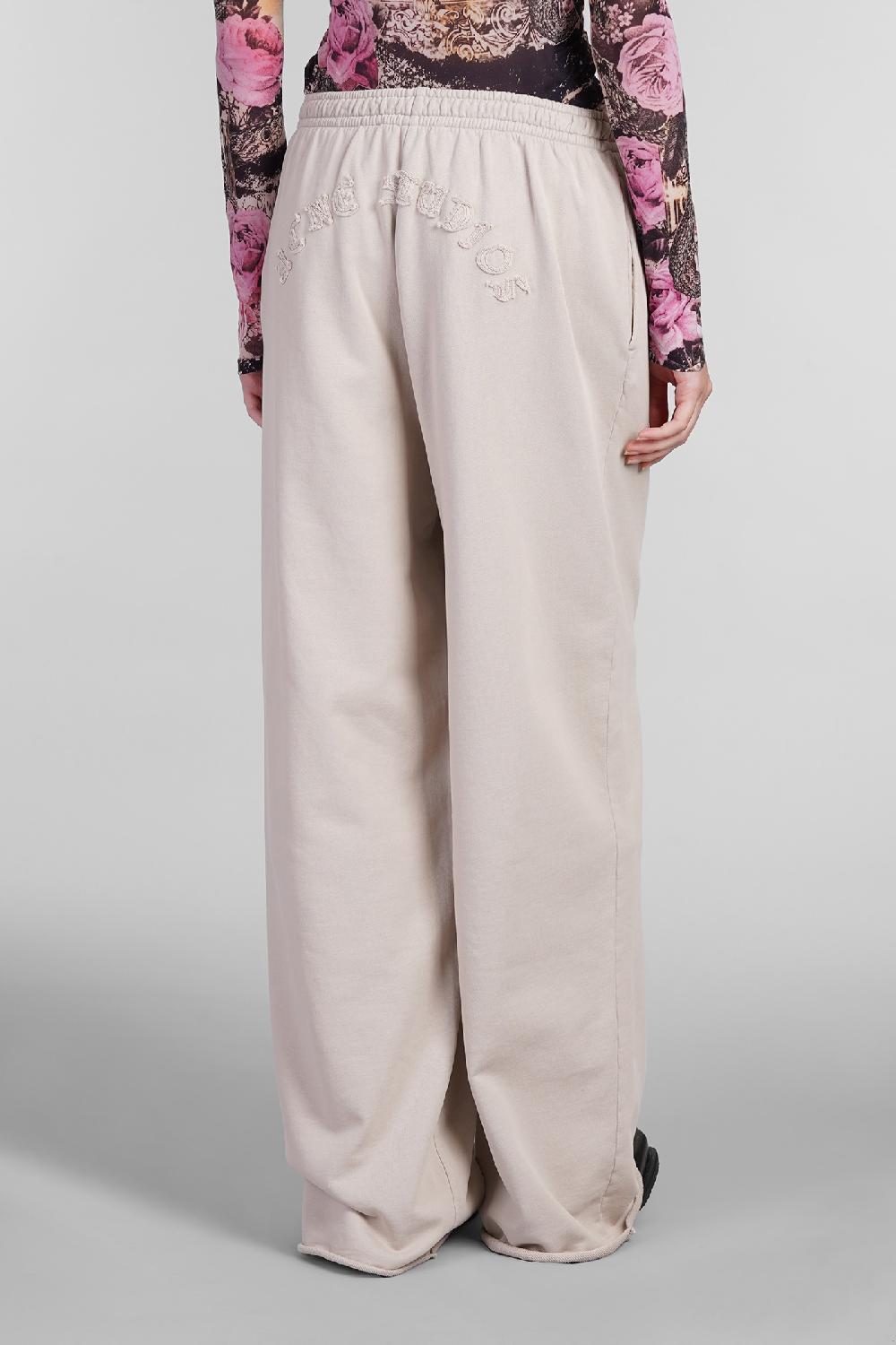 Deliberti Acne Studios Pantalone in cotone beige cod. 402975 - Deliberti The Luxury Shopping Sconto