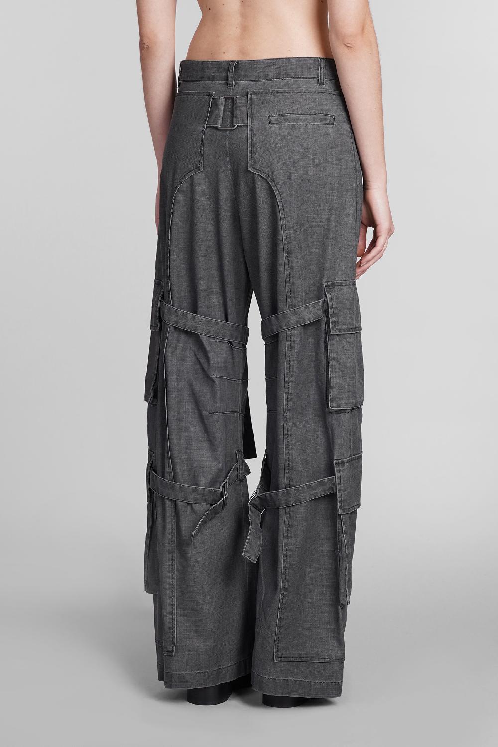 Deliberti Acne Studios Pantalone in cotone grigio cod. 395336 - Deliberti The Luxury Shopping I Più Venduti