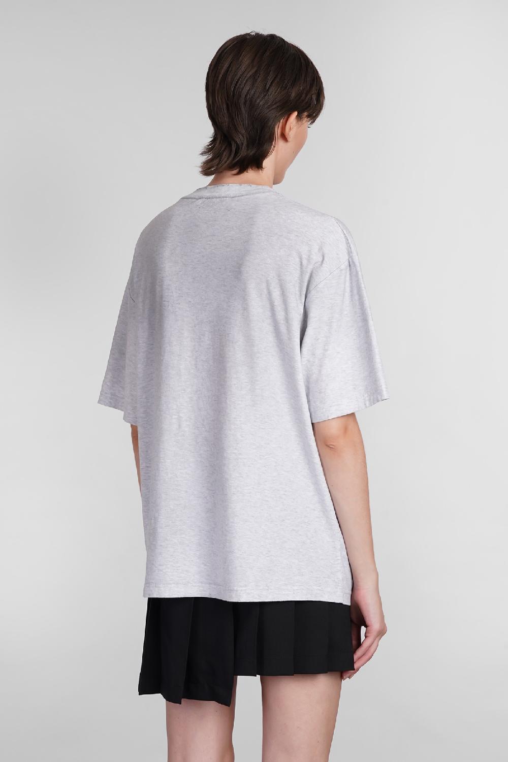 Deliberti Acne Studios T-shirt in cotone grigio cod. 402639 - Deliberti The Luxury Shopping Vendite Flash