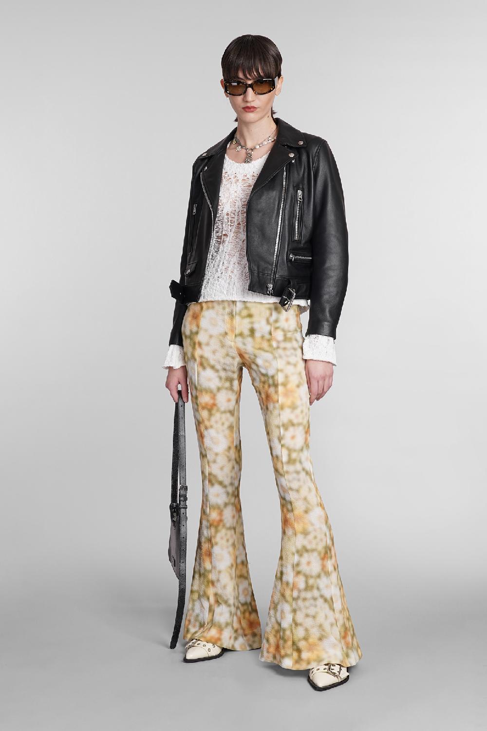 Deliberti Acne Studios Giacca biker in pelle nera cod. 393869 - Deliberti The Luxury Shopping Discount Store per i nuovi prodotti