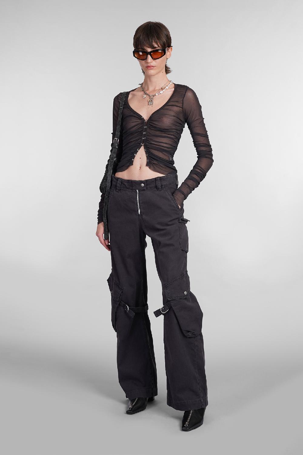 Deliberti Acne Studios Topwear in nylon nero cod. 402969 - Deliberti The Luxury Shopping 2025