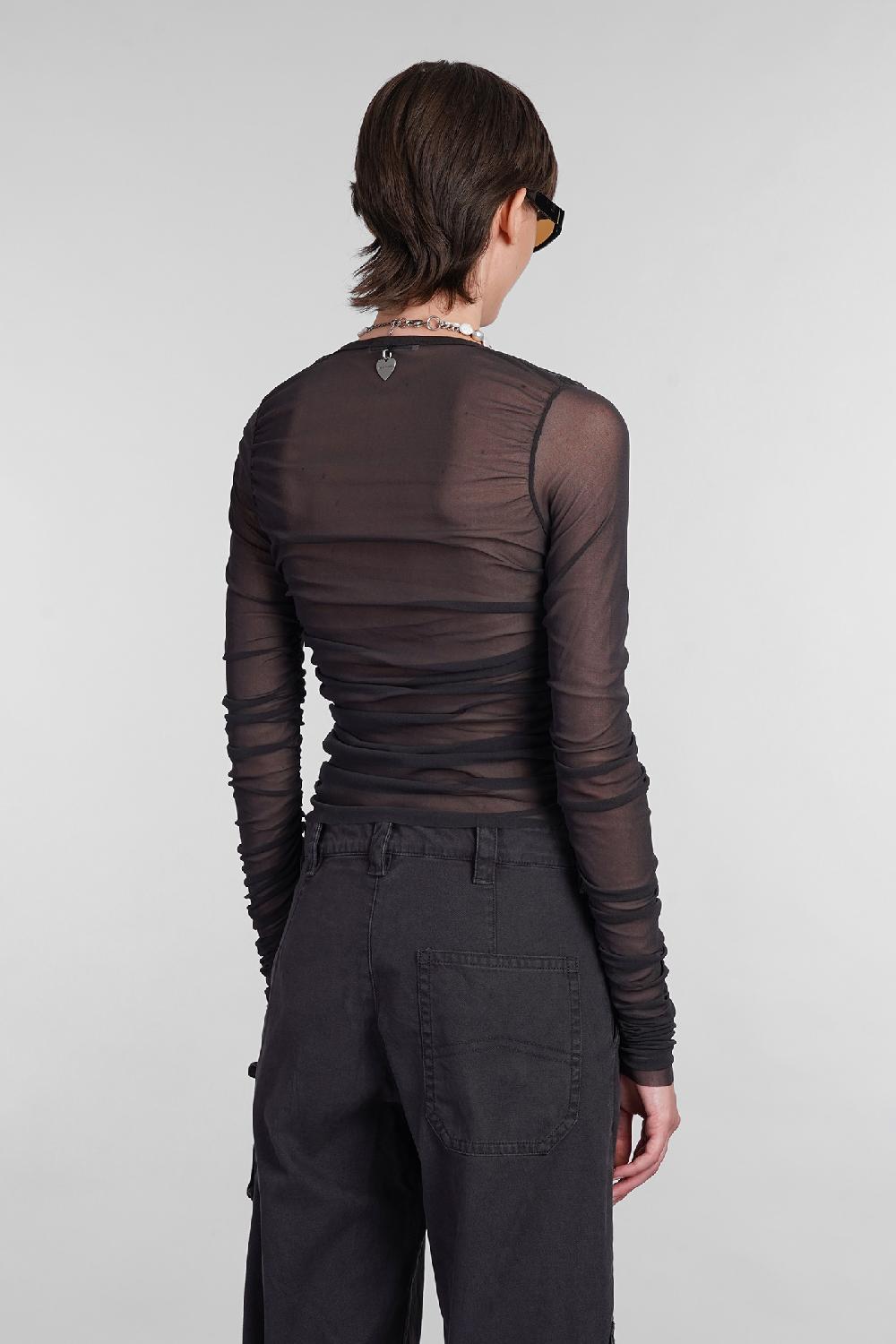 Deliberti Acne Studios Topwear in nylon nero cod. 402969 - Deliberti The Luxury Shopping 2025