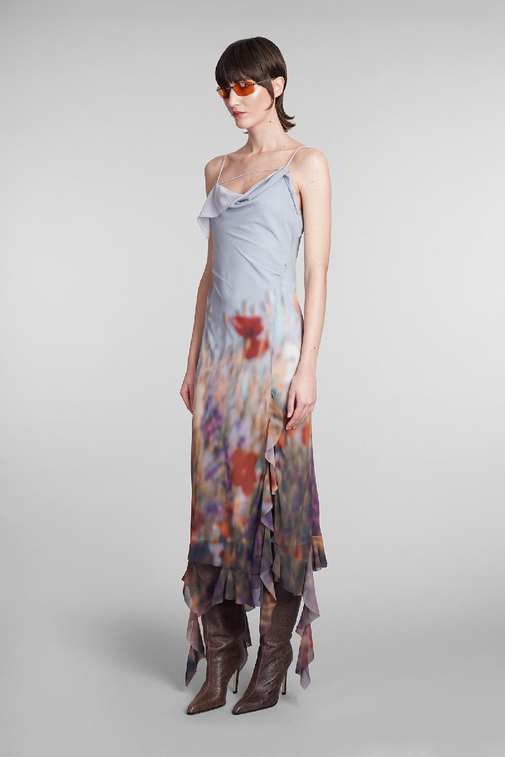 Deliberti Acne Studios Abito in poliestere multicolor cod. 393868 - Deliberti The Luxury Shopping Promozione