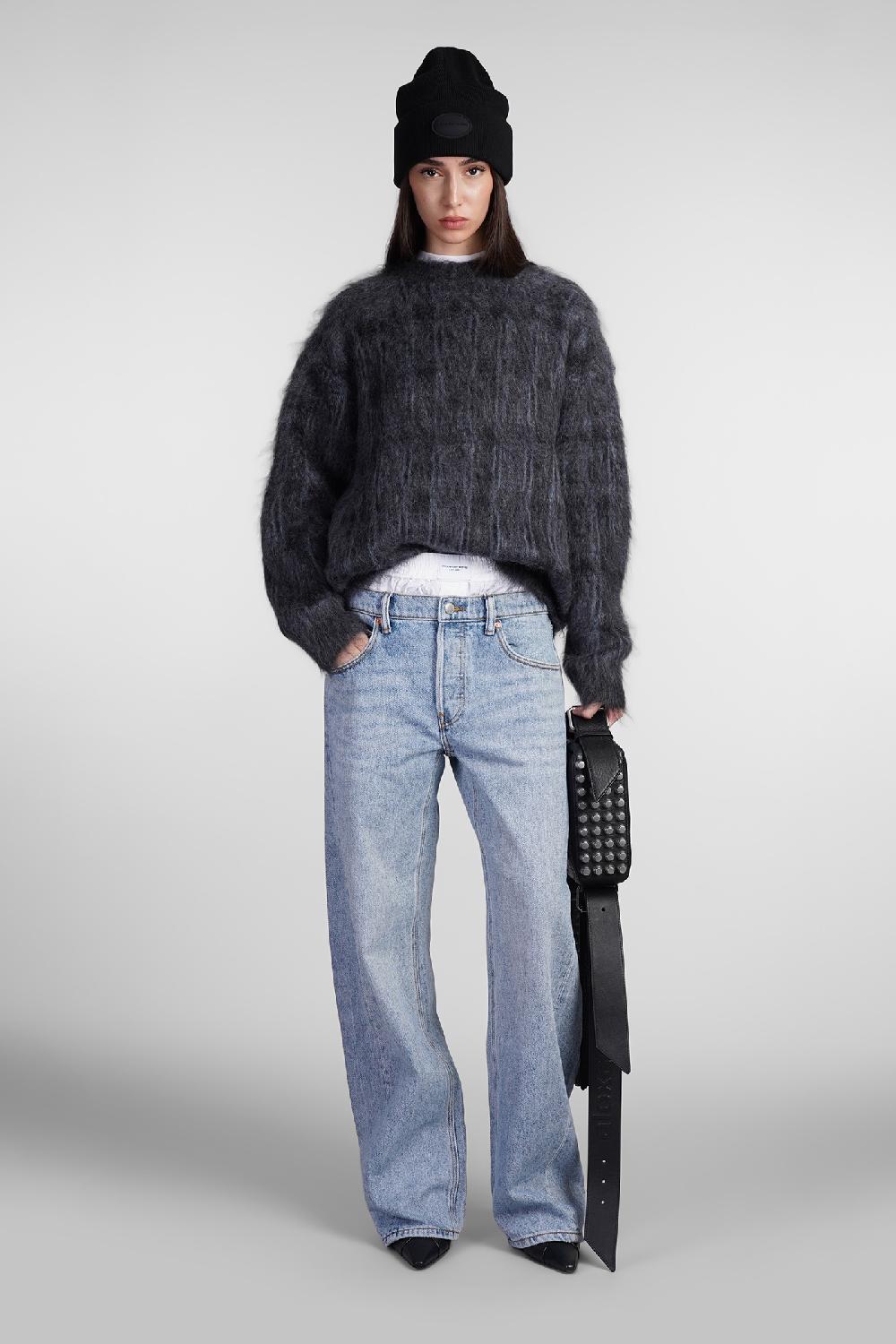 Deliberti Alexander Wang Jeans in cotone blu cod. 401872 - Deliberti The Luxury Shopping Acquista Ora