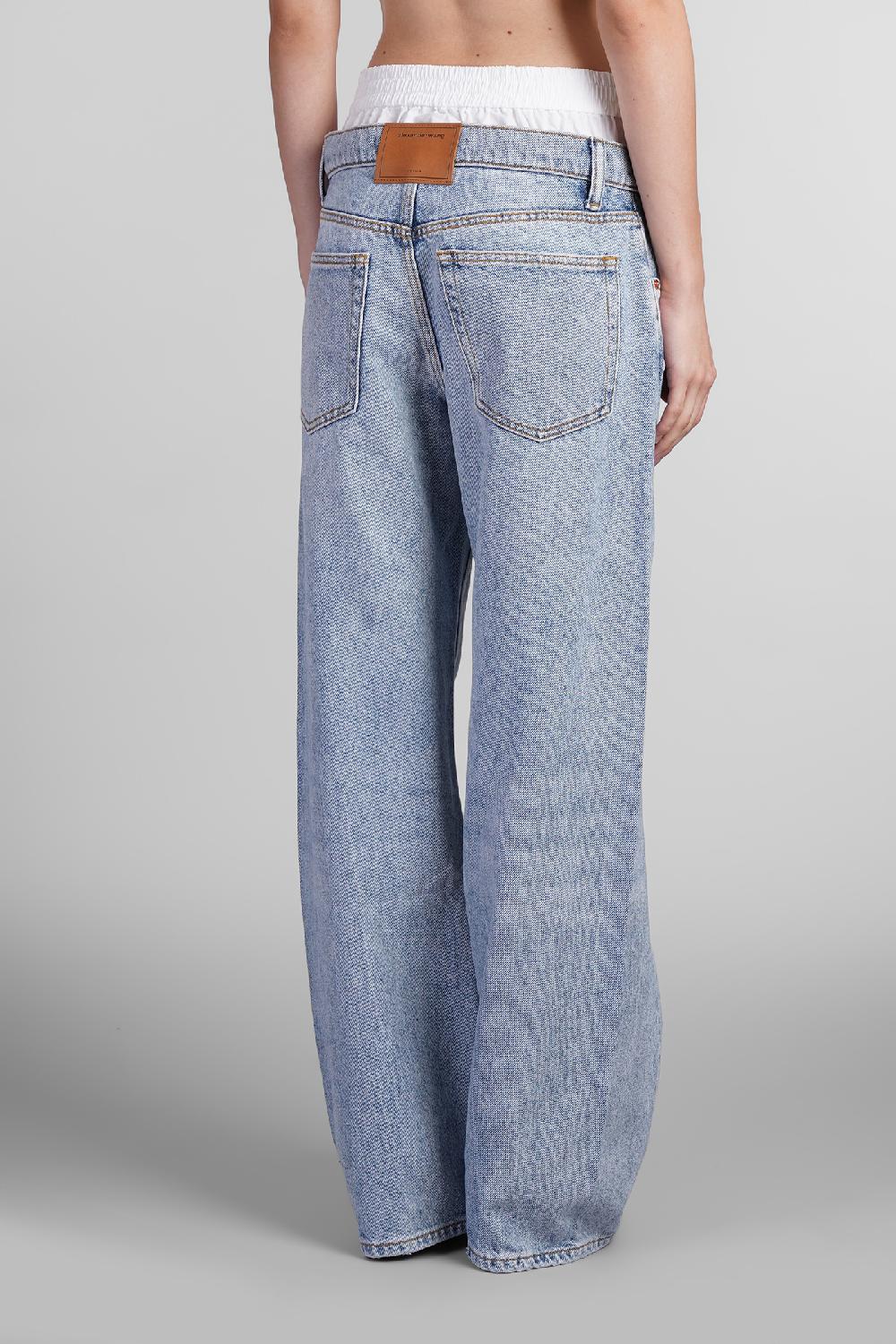 Deliberti Alexander Wang Jeans in cotone blu cod. 401872 - Deliberti The Luxury Shopping Acquista Ora