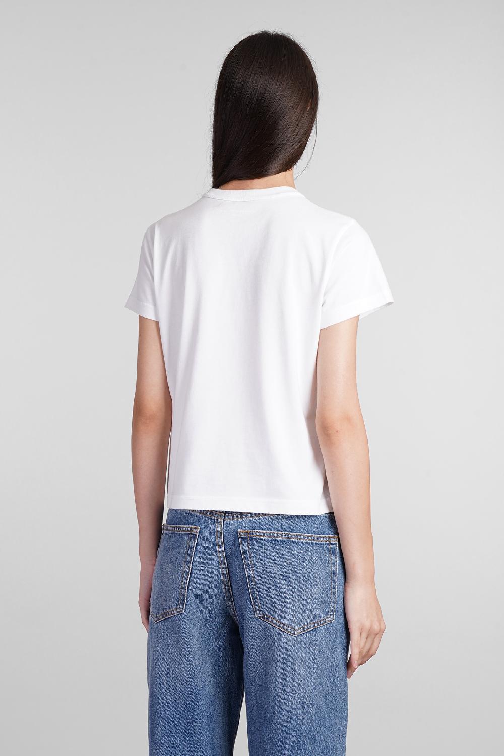 Deliberti Alexander Wang T-shirt in cotone bianco cod. 408605 - Deliberti The Luxury Shopping Consegna Veloce