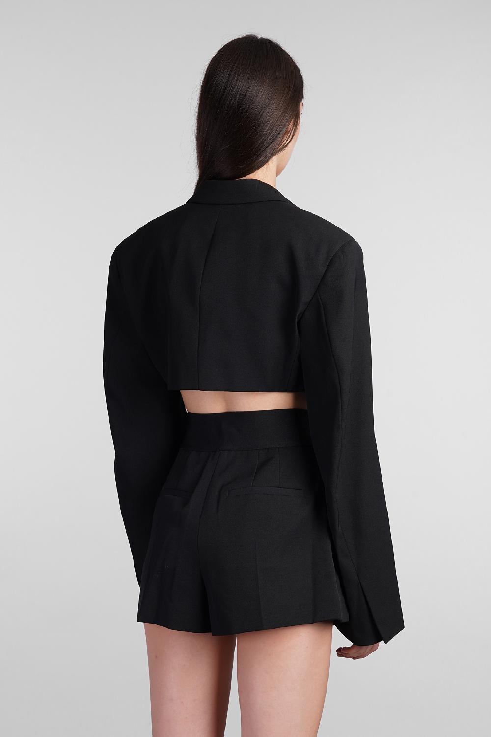 Deliberti Alexander Wang Blazer in lana nera cod. 408594 - Deliberti The Luxury Shopping Promozione Limitata
