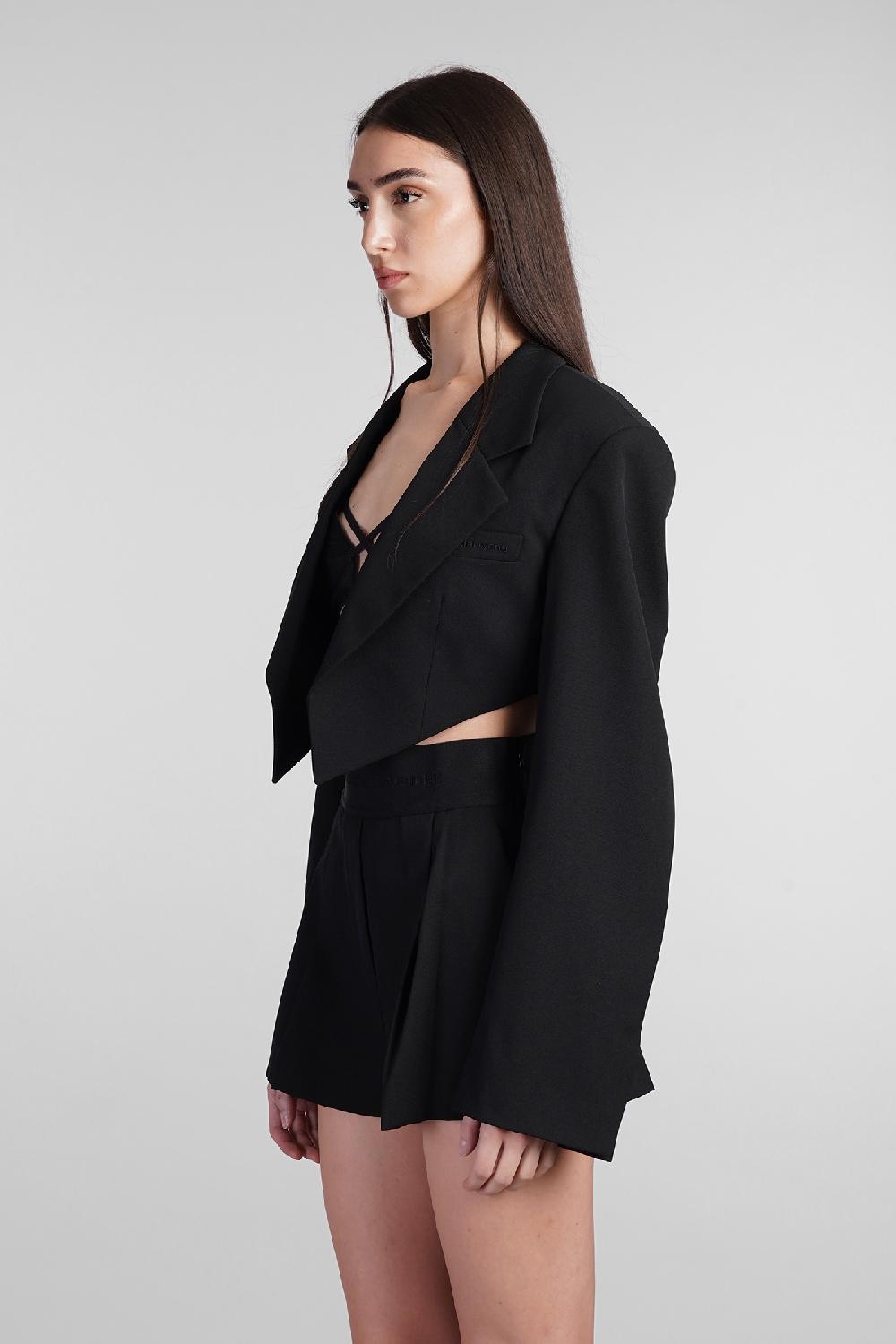 Deliberti Alexander Wang Blazer in lana nera cod. 408594 - Deliberti The Luxury Shopping Promozione Limitata