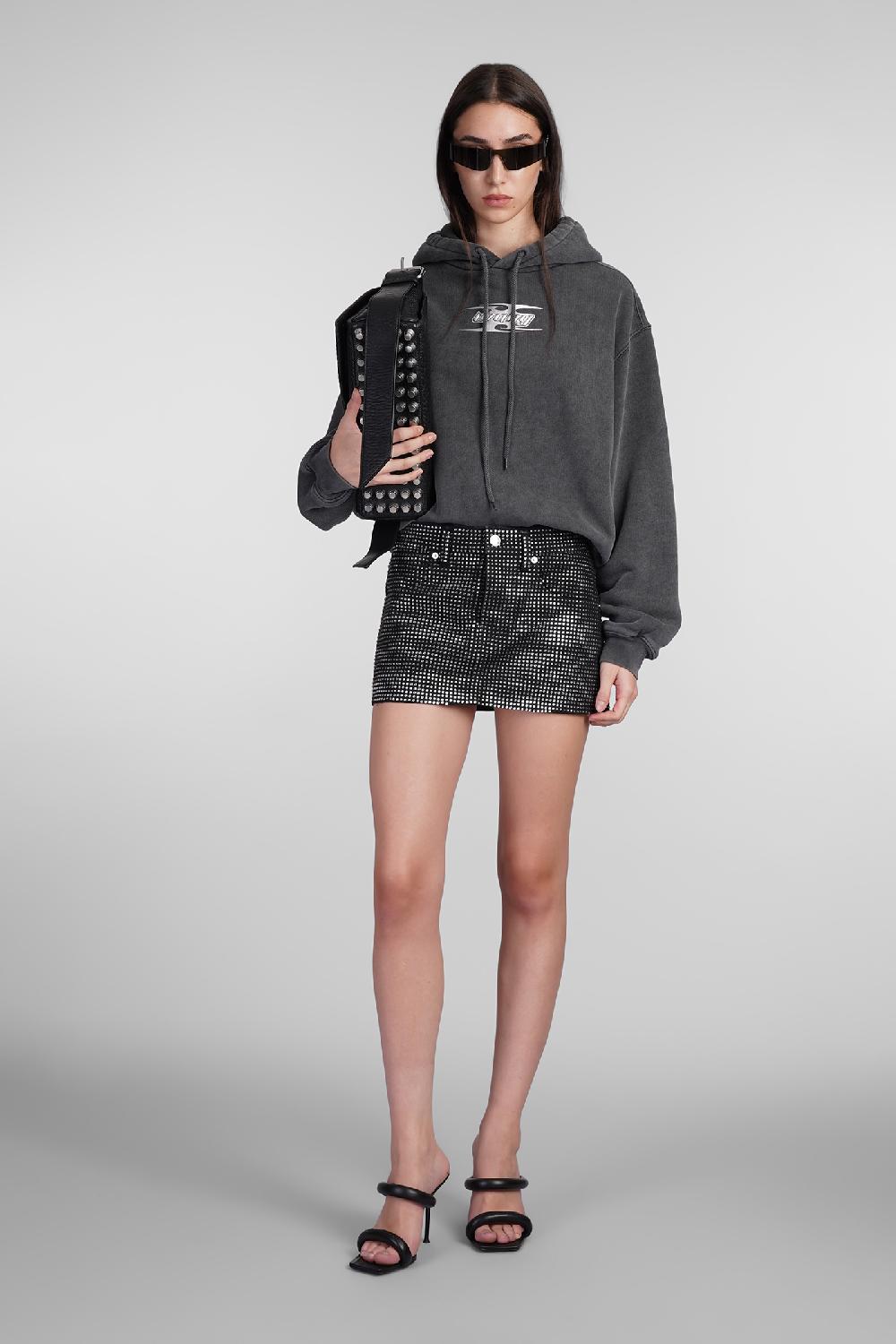 Deliberti Alexander Wang Felpa in cotone grigio cod. 408606 - Deliberti The Luxury Shopping Sottocosto
